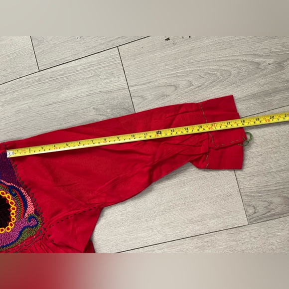 MEXICAN CRAFTS Embroidery Blouse one size - Picture 4 of 12